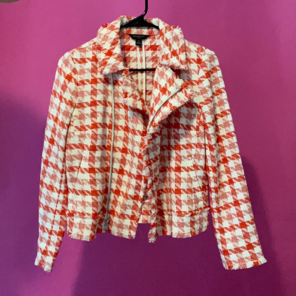 ANN TAYLOR ZIP UP JACKET